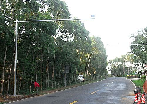 High definition checkpoint project in Baoluo Town, Wenchang City, Hainan Province